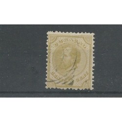Curaçao 10D Willem III  VFU/used CV 25 € Extremely fine !!