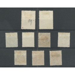 Curaçao 35-43 Wilhelmina VFU/used  CV 165 € Extremely fine !!