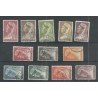 Curaçao 126-137 Wilhelmina  VFU/used  CV 48 € Extremely fine !!
