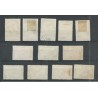 Curaçao 126-137 Wilhelmina  VFU/used  CV 48 € Extremely fine !!
