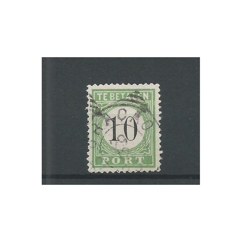 Curaçao P3-III  Postage due 1889 VFU/used  CV 45 €