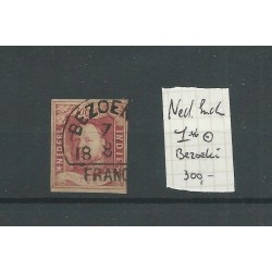 Dutch East Indies  1 pos 46 "BEZOEKI" VFU/used  CV 300 €