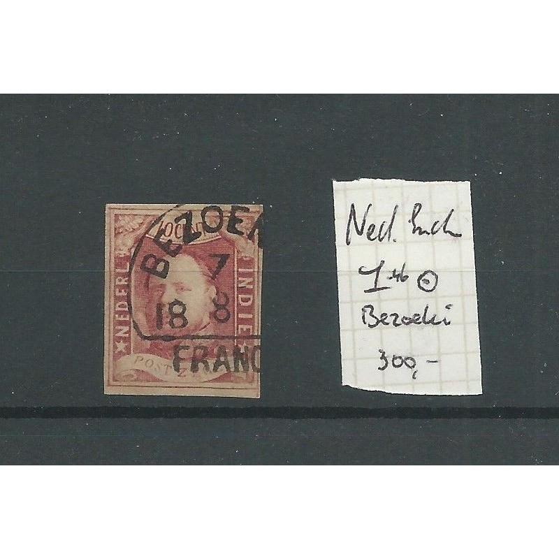 Dutch East Indies  1 pos 46 "BEZOEKI" VFU/used  CV 300 €