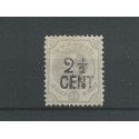 Nederland 60 met "HAZERSWOUDE (RIJNDIJK) 1908" grootrond VFU/gebr CV 15 €