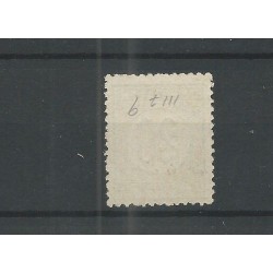 Curaçao P6-III Postage due 1889  MH/unused  CV 20 €