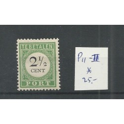 Curacao P11-II Port 1892  MH/ongebr  CV 25 €