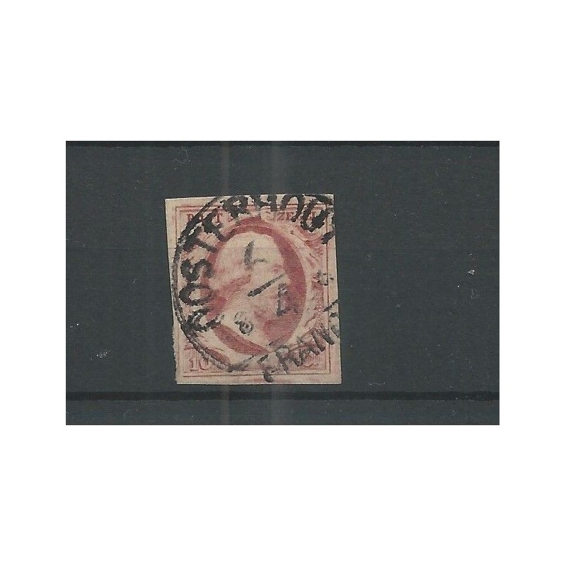 Netherlands 2  "OOSTERHOUT-C" VFU/used  CV 30 €  +125 Eysinga