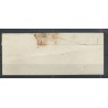 Netherlands 5 on cover STEENBERGEN-HOGE ZWALUWE 1864 VFU/used  CV 100 €