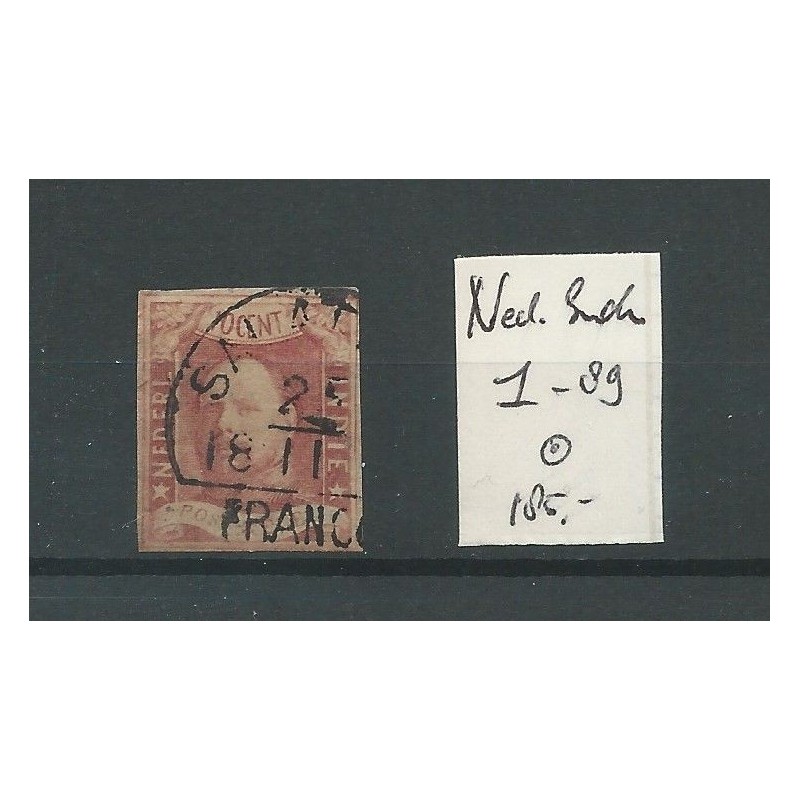 Dutch East Indies  1 pos 89 "SALATIGA" VFU/used  CV 185+ €