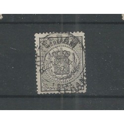 Netherlands 14A  "ROTTERDAM 1869" francotakje VFU/used  CV 100 €