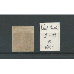 Dutch East Indies  1 pos 89 "SALATIGA" VFU/used  CV 185+ €