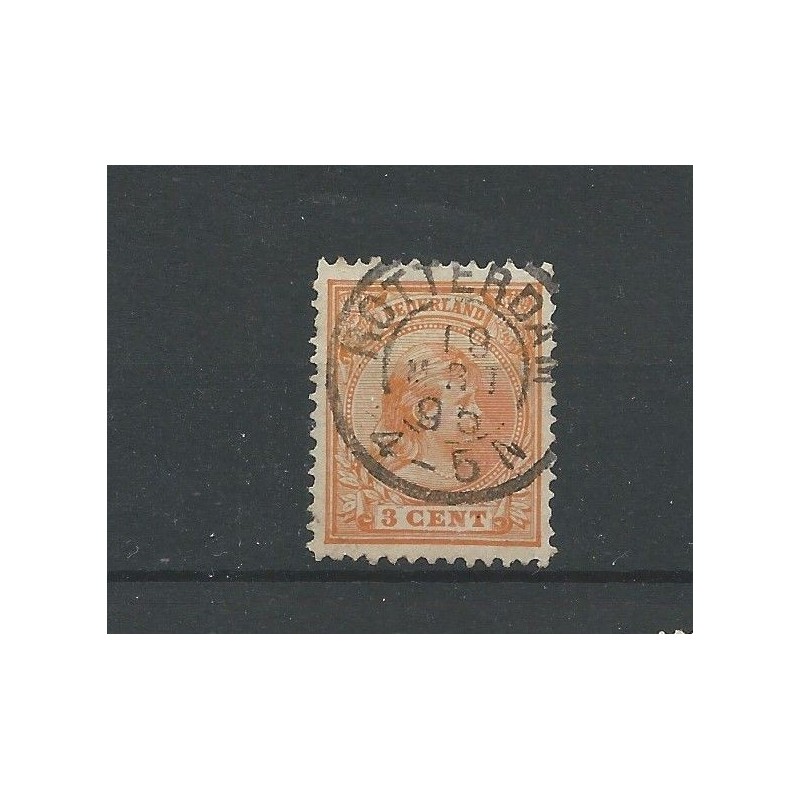Nederland 34 met "ROTTERDAM 1894"  VFU/gebr  CV 5+ €