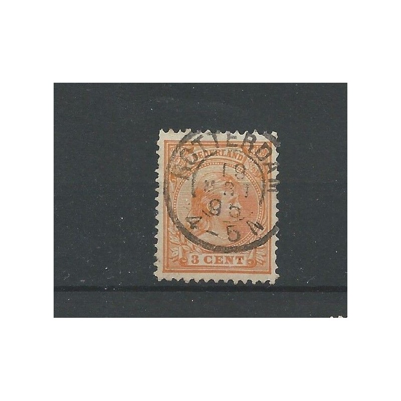 Netherlands 34 with "ROTTERDAM 1894"  VFU/used  CV 5+ €