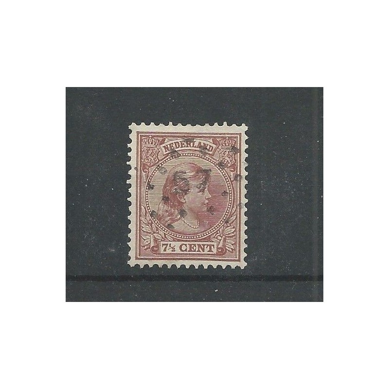Netherlands 36 with numeral dot cancel 57 VFU/used  CV 28+ €