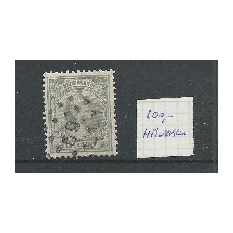 Netherlands 38 with numeral dot cancel 59 VFU/used  CV 100+ €