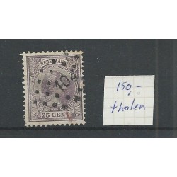 Netherlands 42 with numeral dot cancel 104 VFU/used  CV 150 €
