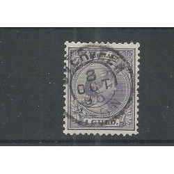 Netherlands 44 with "OVERVEEN 1895"  VFU/used  CV 100+ €