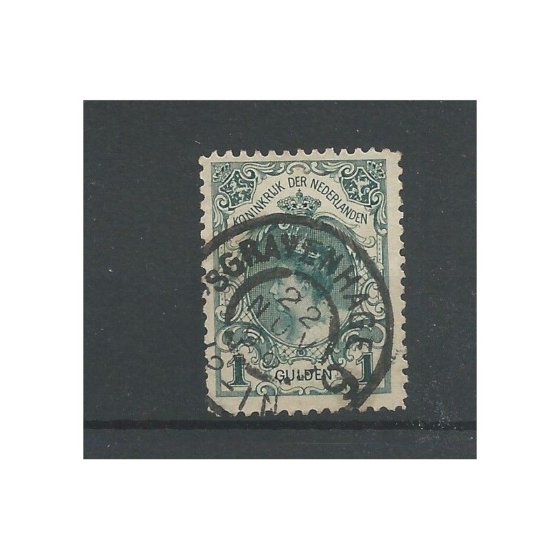 Netherlands 49 with "GRAVENHAGE-6 1899"  VFU/used  CV 160+ €