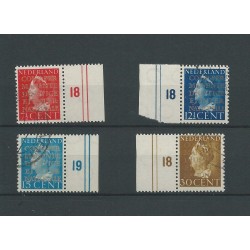 Netherlands  D16-19 OFFICIAL with sheet margin  VFU/used  CV 40 €