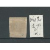 Ned.Indie  1 pos 73 Willem III 1864   VFU/gebr  CV 125 €