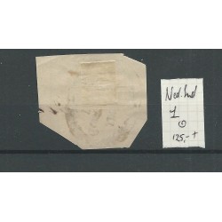 Dutch East Indies  1 piece  Willem III 1864   VFU/used  CV 125 €
