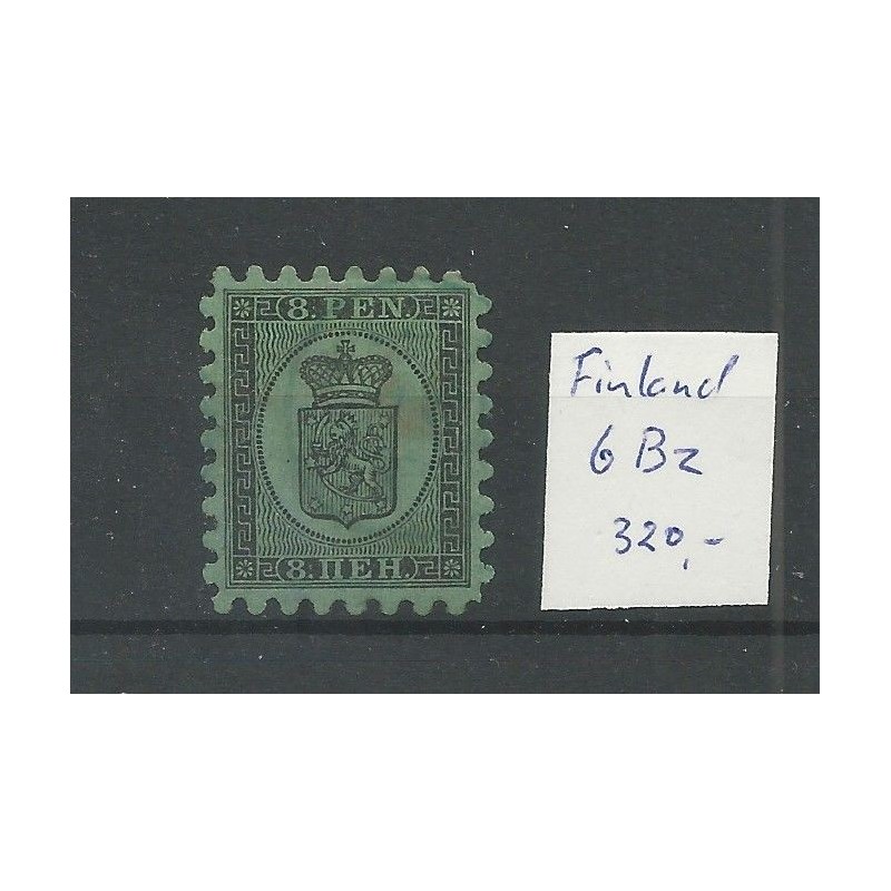 Finland 6Bz  Arms 1866  VFU/used CV 320 €