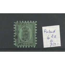 Finland 6Az  Arms 1866  VFU/used CV 750 €