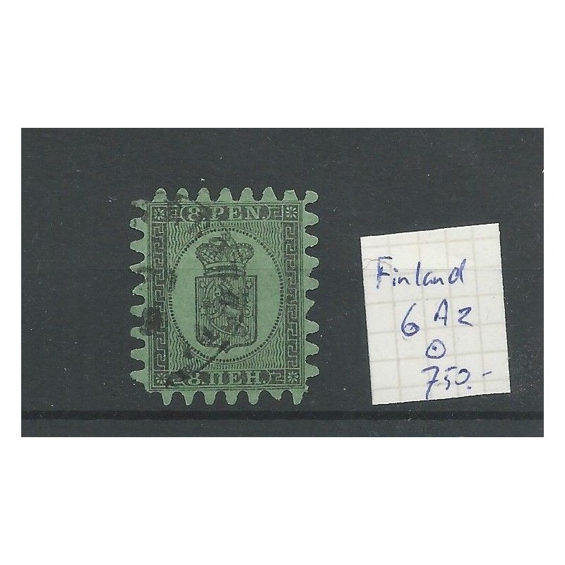 Finland 6Az  Arms 1866  VFU/used CV 750 €