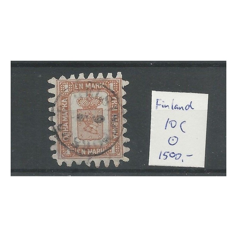 Finland 10C  Arms 1866  VFU/used CV 1500 €