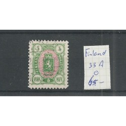 Finland 33A  Arms 1889  VFU/used CV 65 €