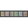 Suriname 23-28 Wilhelmina VFUgebr CV 31 € EXTREMELY FINE !!