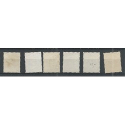 Suriname 23-28 Wilhelmina VFUgebr CV 31 € EXTREMELY FINE !!