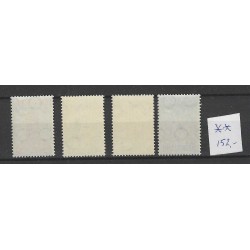 Netherlands 257-260 Zeemanszegels MNH CV 152 € EXTREMELY FINE !!