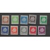 Suriname 157-166 Scheepjes MNH  CV 28 € EXTREMELY FINE !!