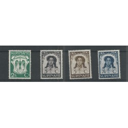 Suriname 183-186 Emancipatie MNH/postfris CV 18 € PRACHT !!