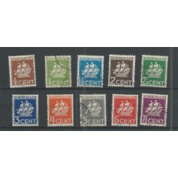 Suriname 157-166 Scheepjes VFU/used CV 6 € EXTREMELY FINE !!