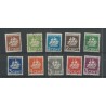 Suriname 157-166 Scheepjes VFU/used CV 6 € EXTREMELY FINE !!