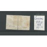 Curaçao  7D  Willem III 1873  pair  VFU/used  CV  25+ €