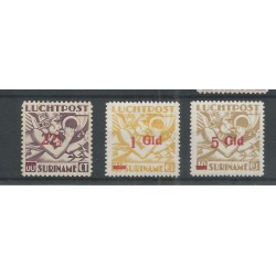 Suriname LP24-26  Airmail  MNH CV 59 € EXTREMELY FINE !!