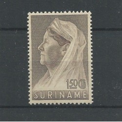 Suriname 177 Wilhelmina  MNH  CV 90 € EXTREMELY FINE !!