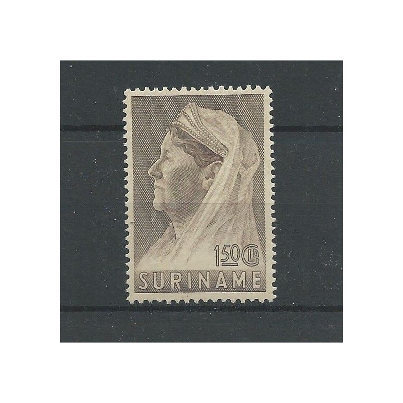 Suriname 177 Wilhelmina  MNH  CV 90 € EXTREMELY FINE !!