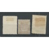 Suriname 34-36 Provisional issue MH/unused  CV 100 € EXTREMELY FINE !!