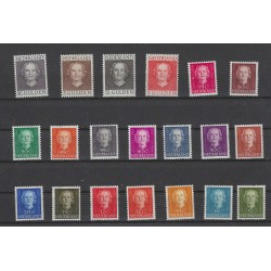 Nederland  518/533, 534/537  EN FACE  MH/ongebr CV 510 € PRACHT !!