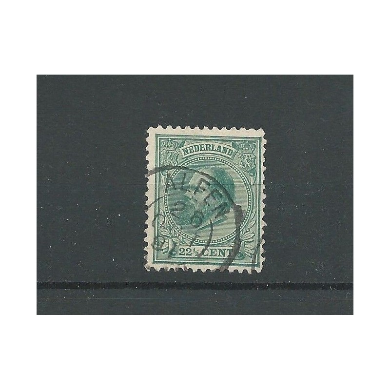 Netherlands  25L  12,5x12,5 gr.gt SUPERB   VFU/used   CV  300 €