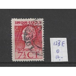 Netherlands 123E Wilhelmina  VFU/used  CV 12 €  Extremely fine !!