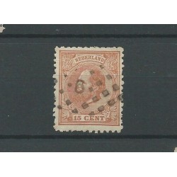 Nederland 23E   Willem III 1872   VFU/gebr   CV  95 €