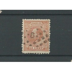 Netherlands 23E   Willem III 1872   VFU/used   CV  95 €