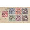 Suriname LP8-14 DO-X on cover to Curaçao 17-8-1931  CV 400 €  Extremely fine !!