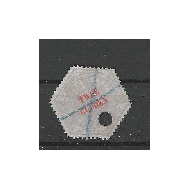 Suriname LP24f Luchtpost Kopstaande 1 VFU/gebr CV 50 €