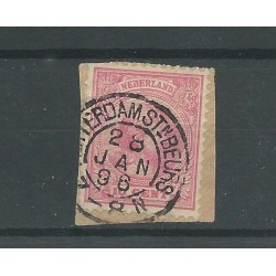 Netherlands 37 "ROTTERDAM STnBEURS 1896"   VFU/used   CV  25 €